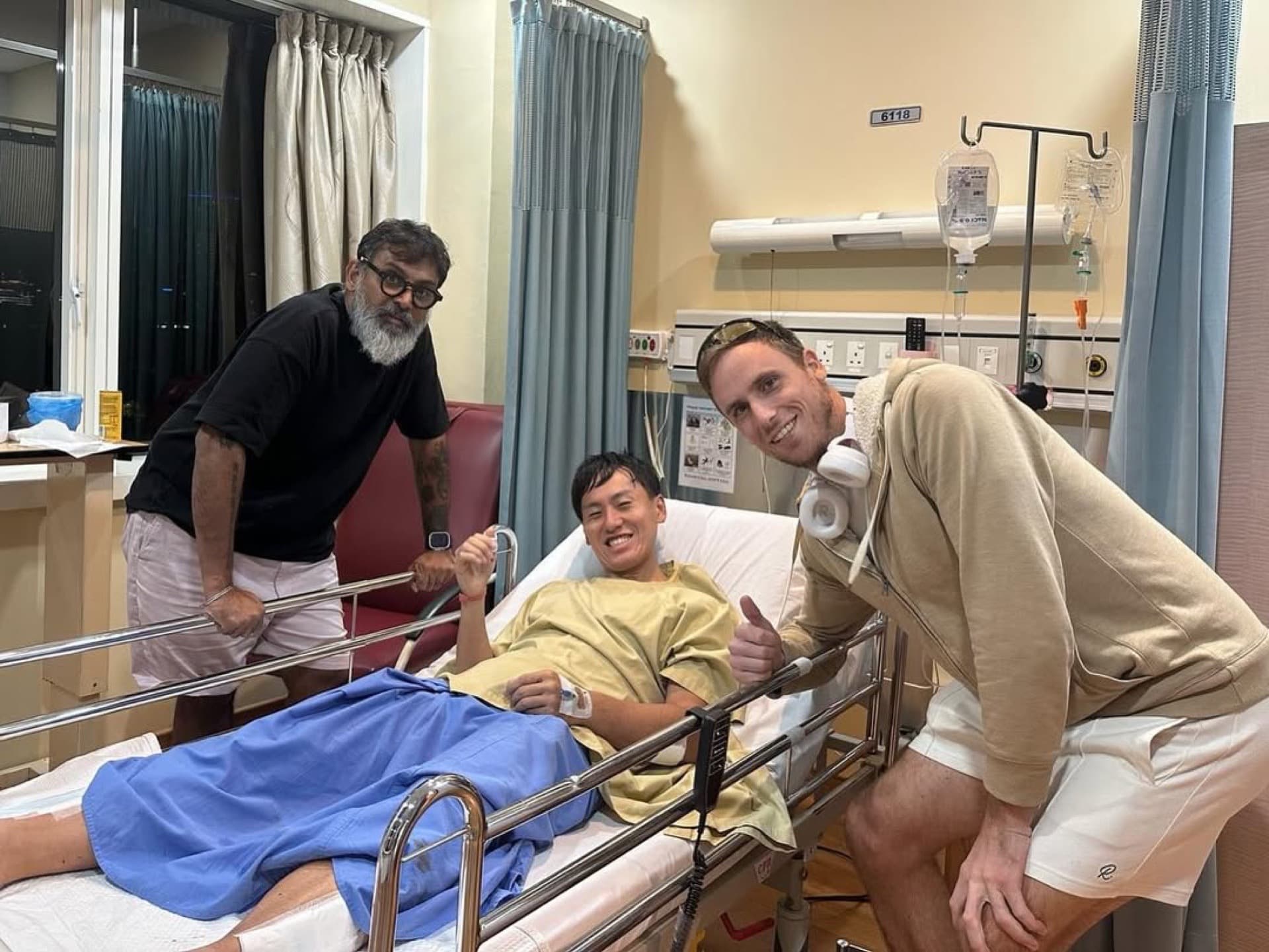 ガラス破損事故からの回復報告