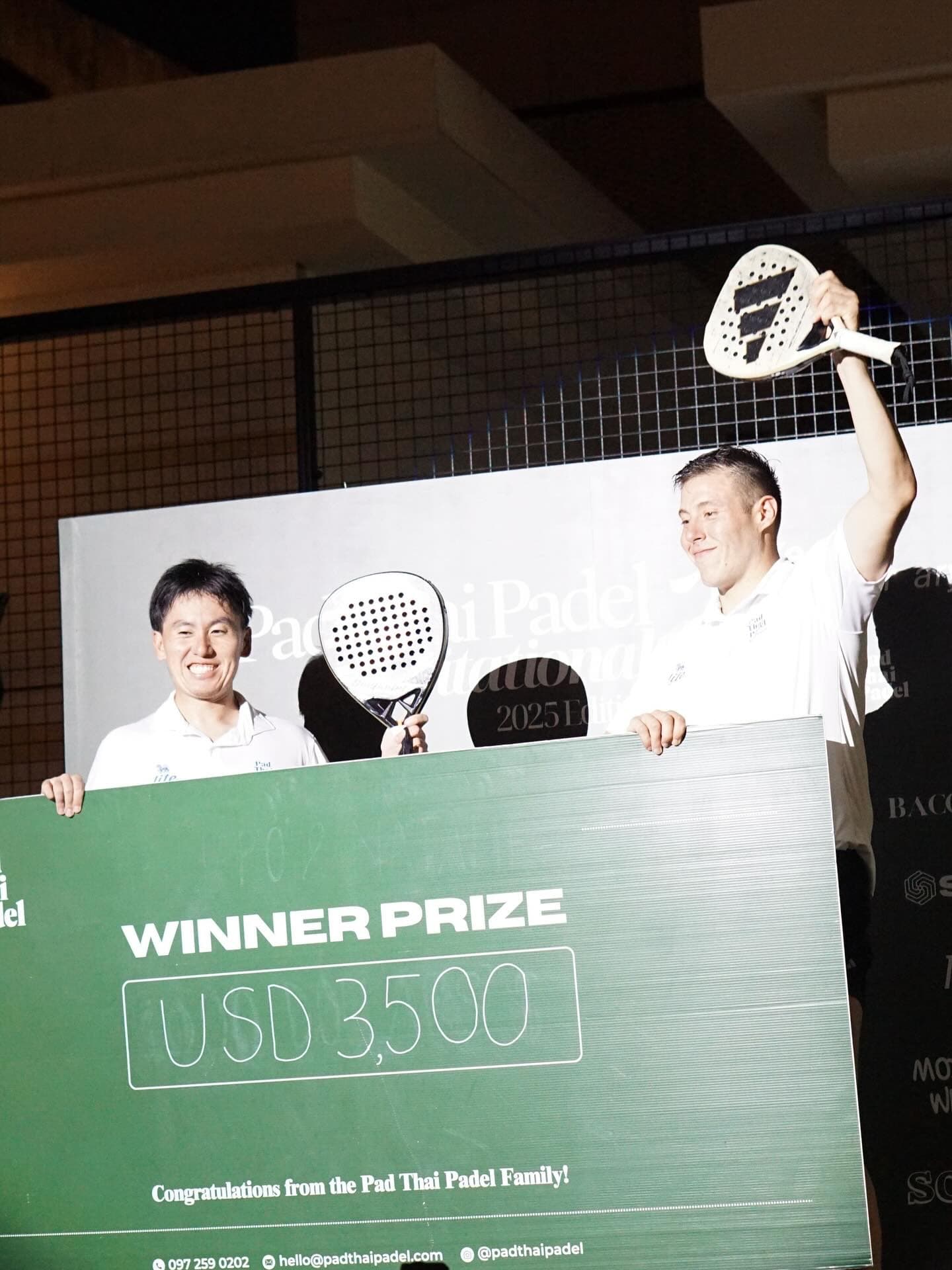 Pad Thai Padel Invitational 優勝